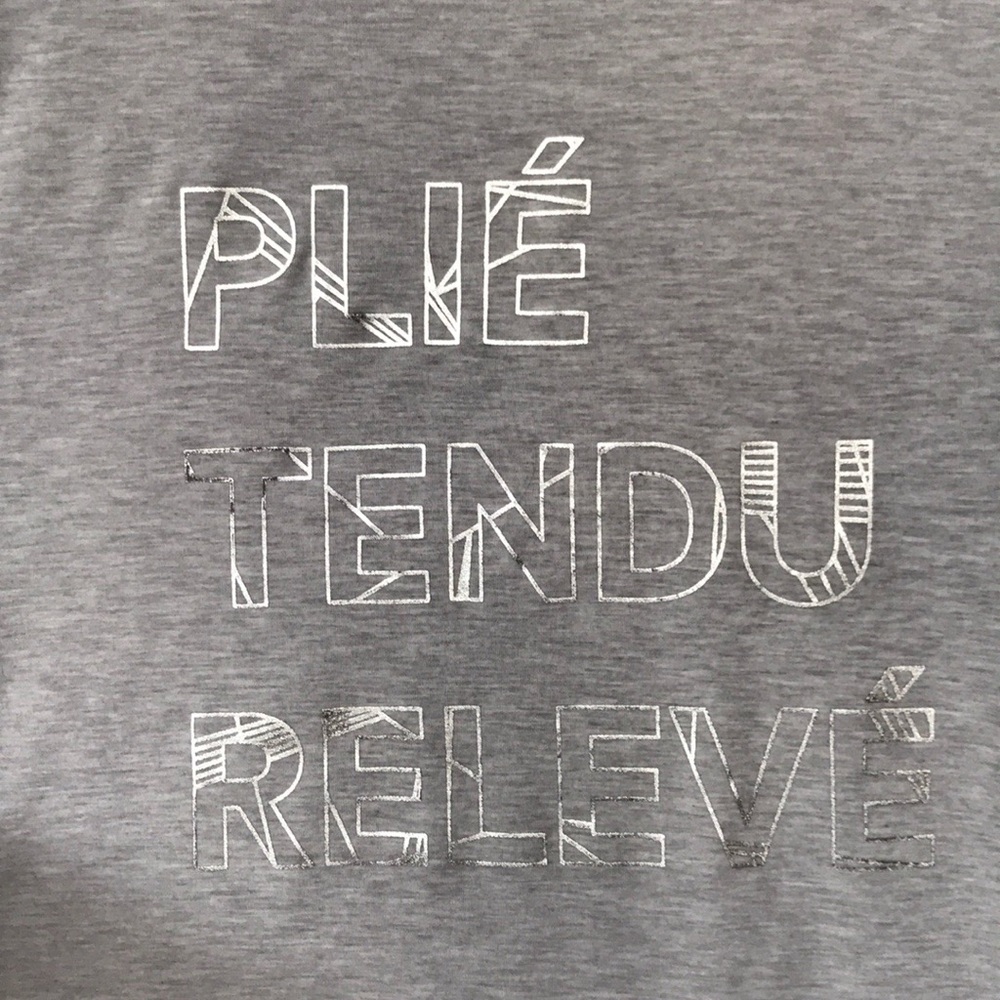 H&M Twist Back Ballet Yoga Top